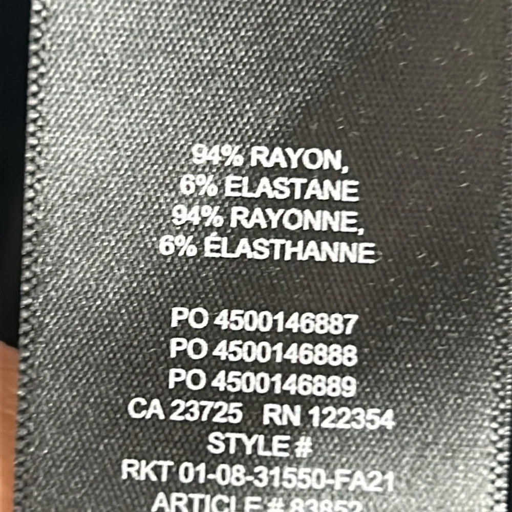 Aritzia Babaton Classic Versatile Mock Neck Long Sleeve Mini Dress Medium Black - Picture 11 of 12